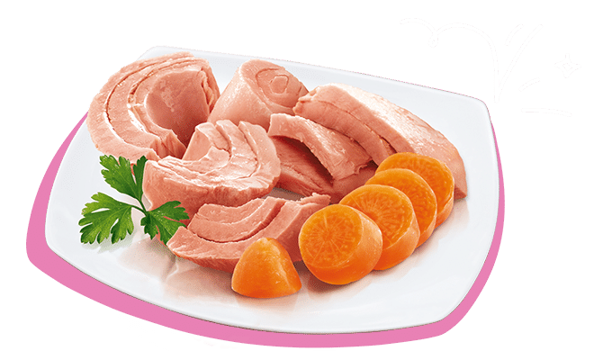 Petreet Natura Tonno Rosa e Carote 6x70gr Petreet Natura Tonno Rosa e Carote 6x70gr